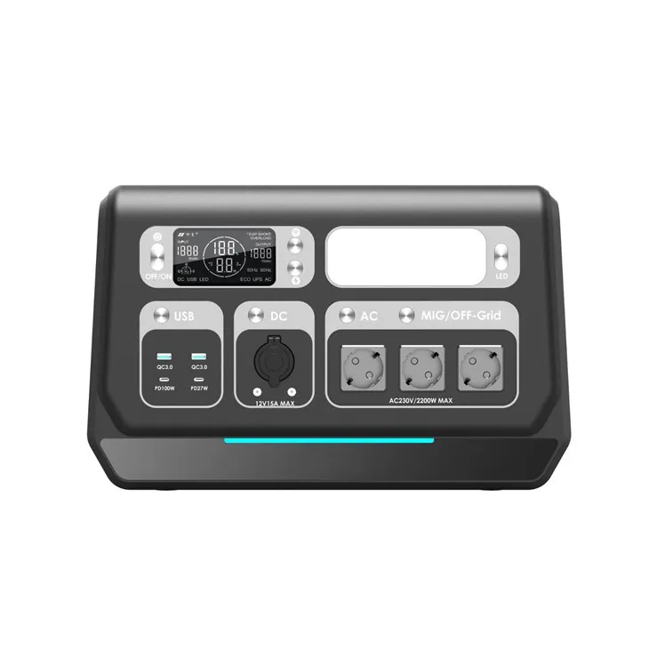 230V Portable Grid Off Grid On Grid Supply
