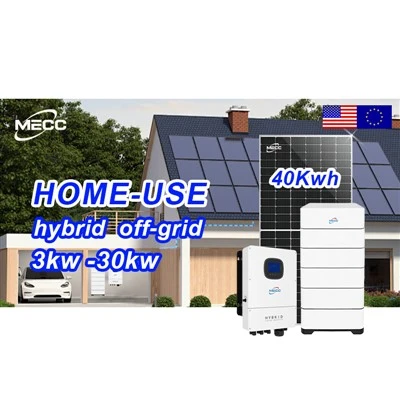 Uzoq muddatli foydalanish 15kw gibrid quyosh tizimi